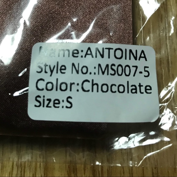 NWT Antonia Satin MIDI Skirt Chocolate size Small - Picture 4 of 7